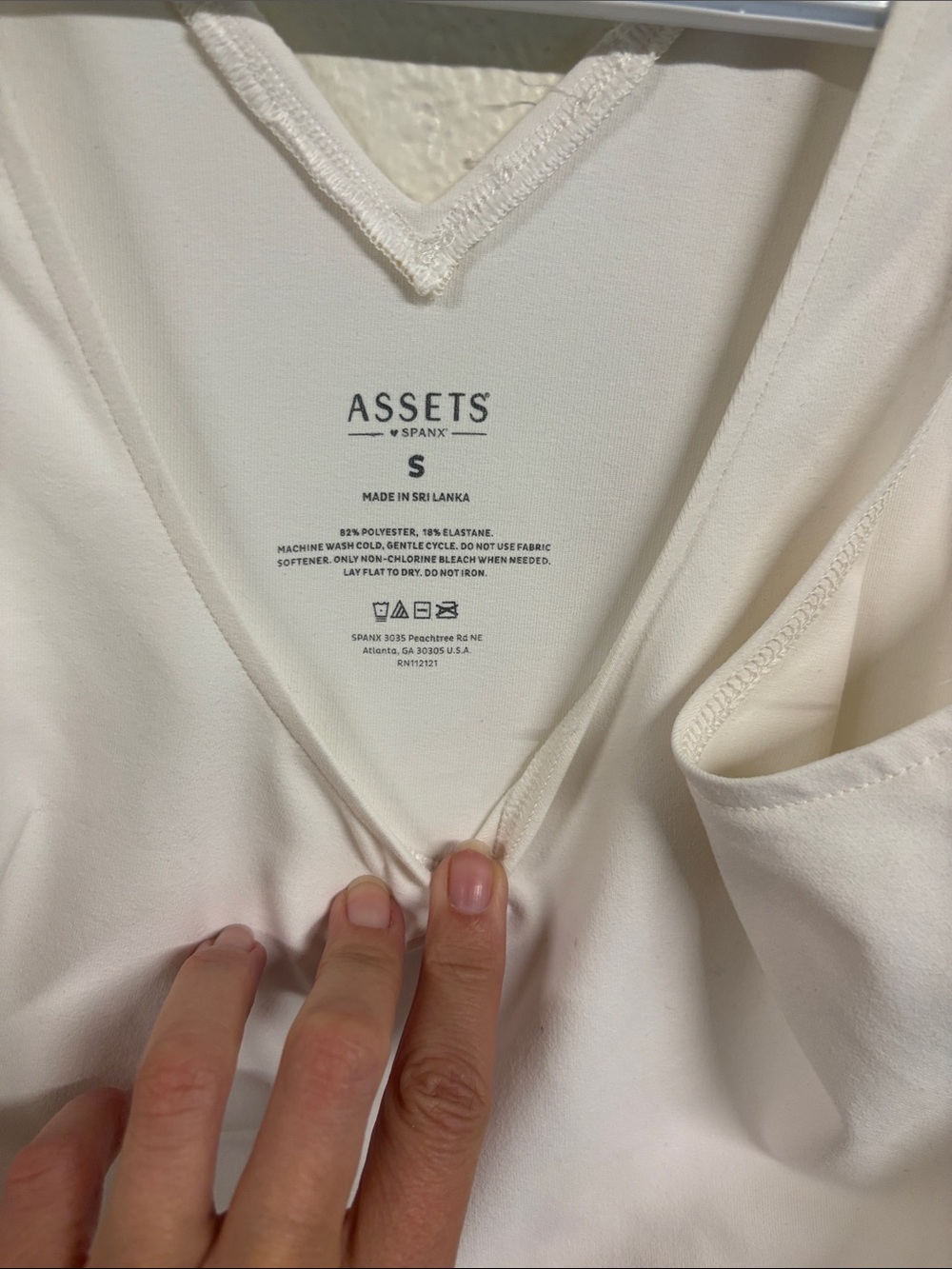 Assets by Spanx Cream Shape wear dress